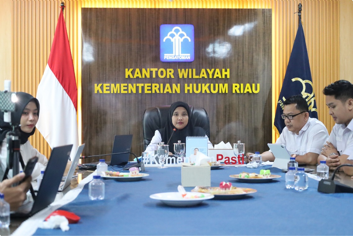 Evaluasi IRH 2026, Kanwil Kemenkum Riau Dorong Reformasi Hukum Daerah yang Lebih Substantif dan Berdampak