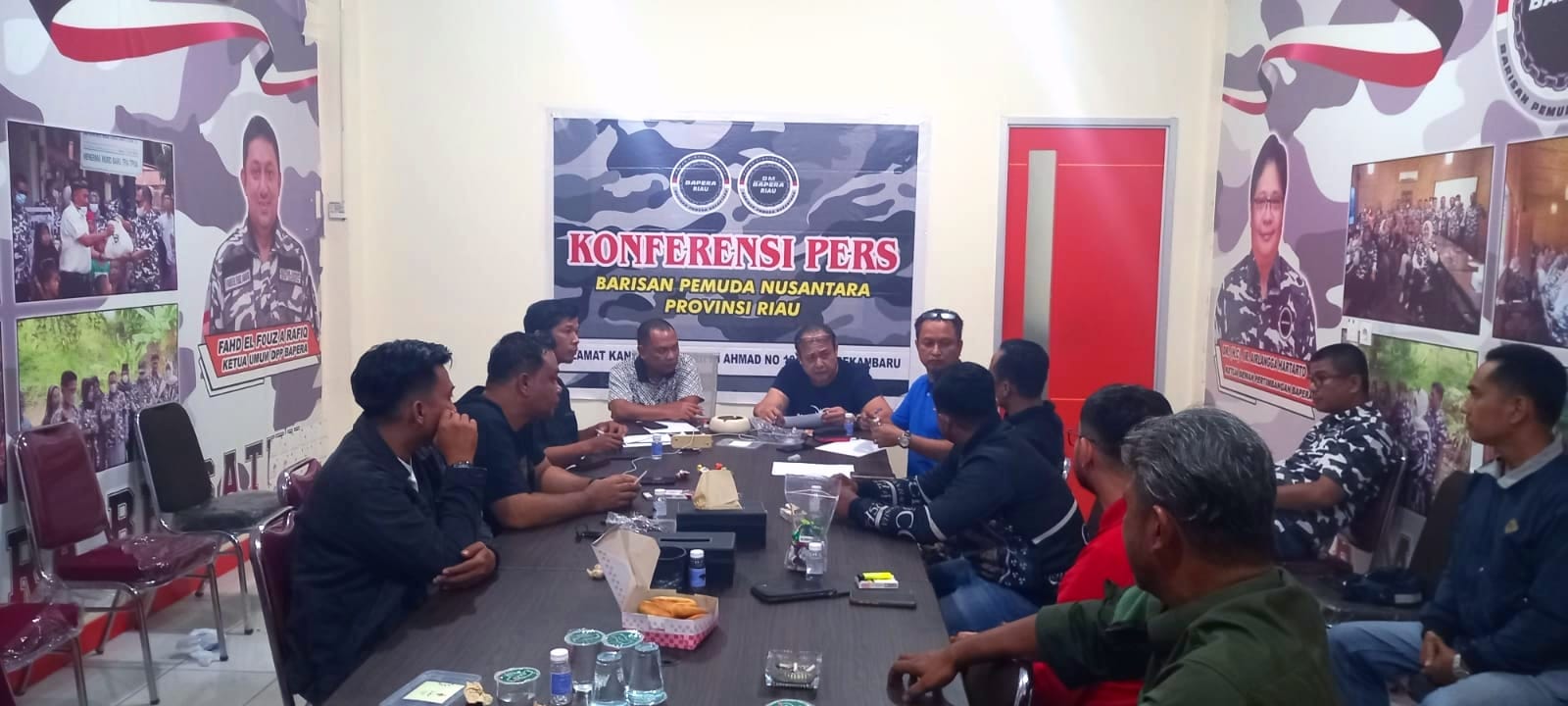 Lusa, Fahd A Rafiq Lantik 8 Pengurus  DPD Bapera Kabupaten/Kota se Riau