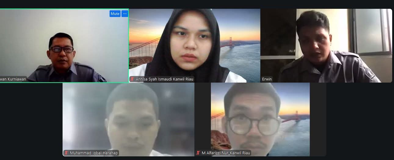 Divisi P3H Kanwil Kemenkum Riau Konsultasikan Hasil ANEV Perda Pengelolaan Lahan 2025 ke BPHN