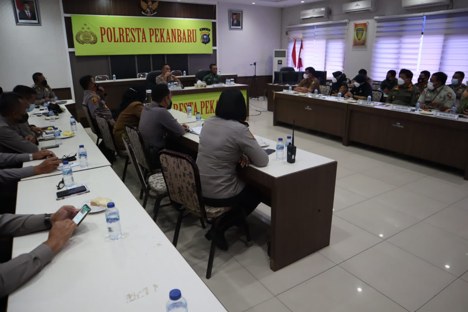 Antisipasi Lonjakan Covid-19 di Kota Pekanbaru, Kapolresta Imbau Masyarakat Patuh Terhadap Prokes