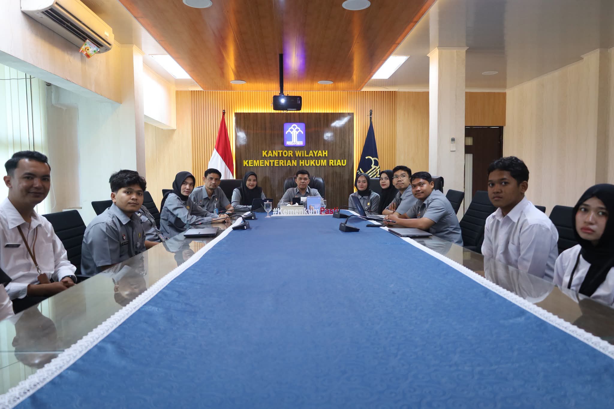 Kanwil Kemenkum Riau Ikuti Dialog Interaktif Penyelesaian Persoalan Hukum Masyarakat