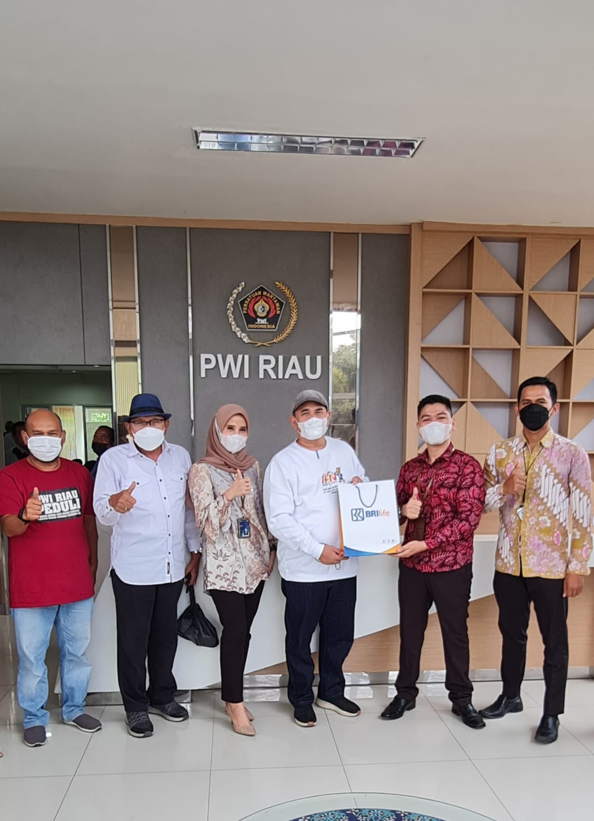Keikutsertaan Asuransi PIJAR BRI, Anggota PWI Riau Diminta Lengkapi Data