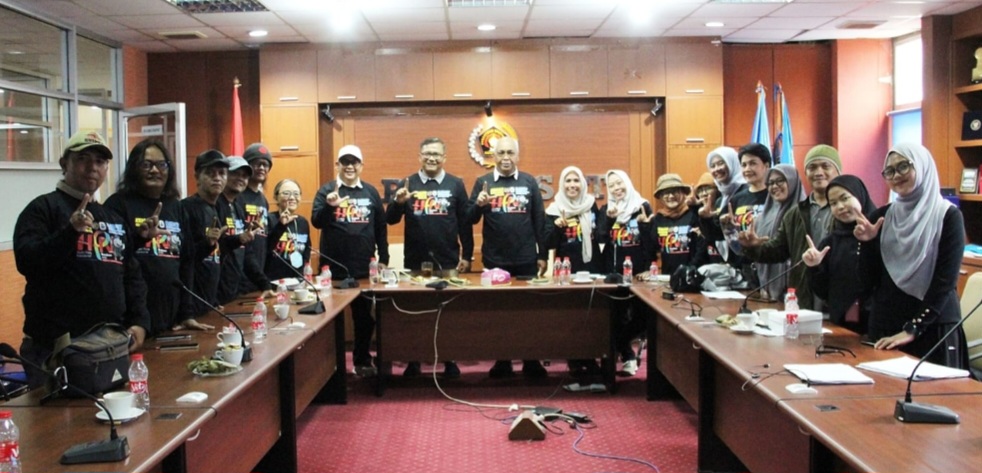 Lepas Peserta Kemah Budaya Wartawan, Cak Munir: Tempat yang Cocok untuk Melakukan Capacity Building