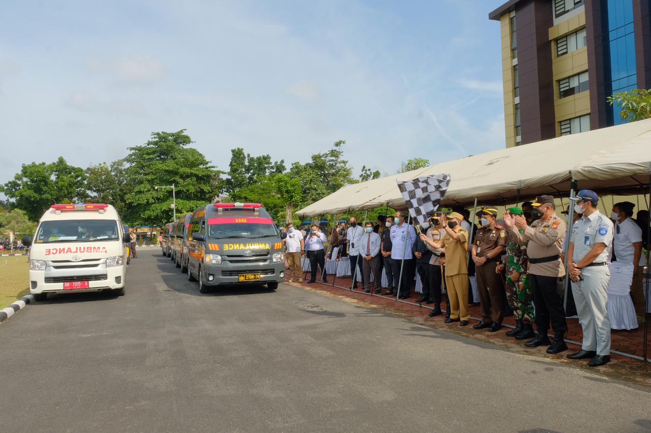 Operasi Ketupat Lancang Kuning 2021, Polda Riau Kerahkan 1200 Personel  di Posko PPKM
