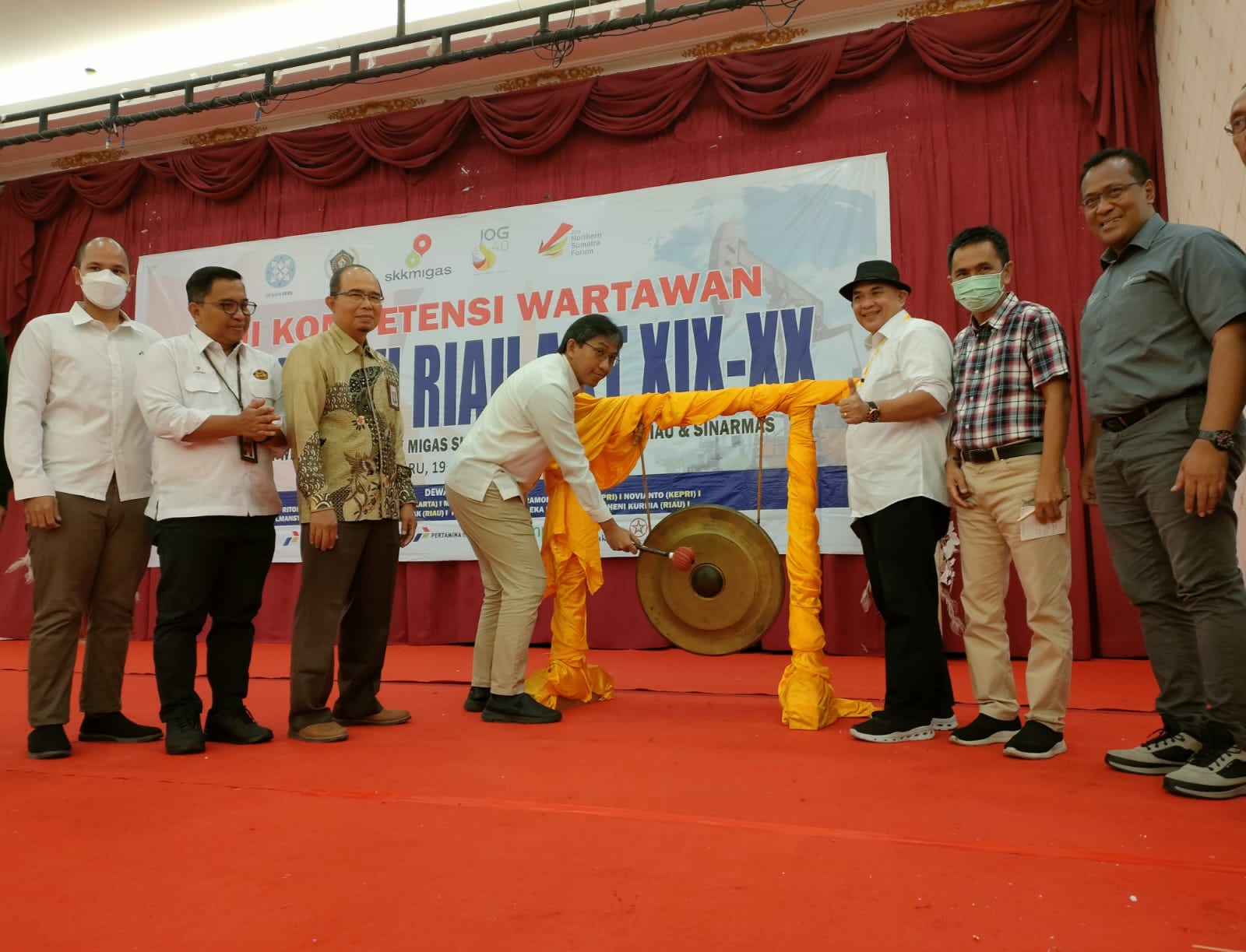Buka UKW PWI Riau Angkatan XIX dan XX, Rikky: Jadi Stimulus Bagi Wartawan dalam Pemberitaan Positif