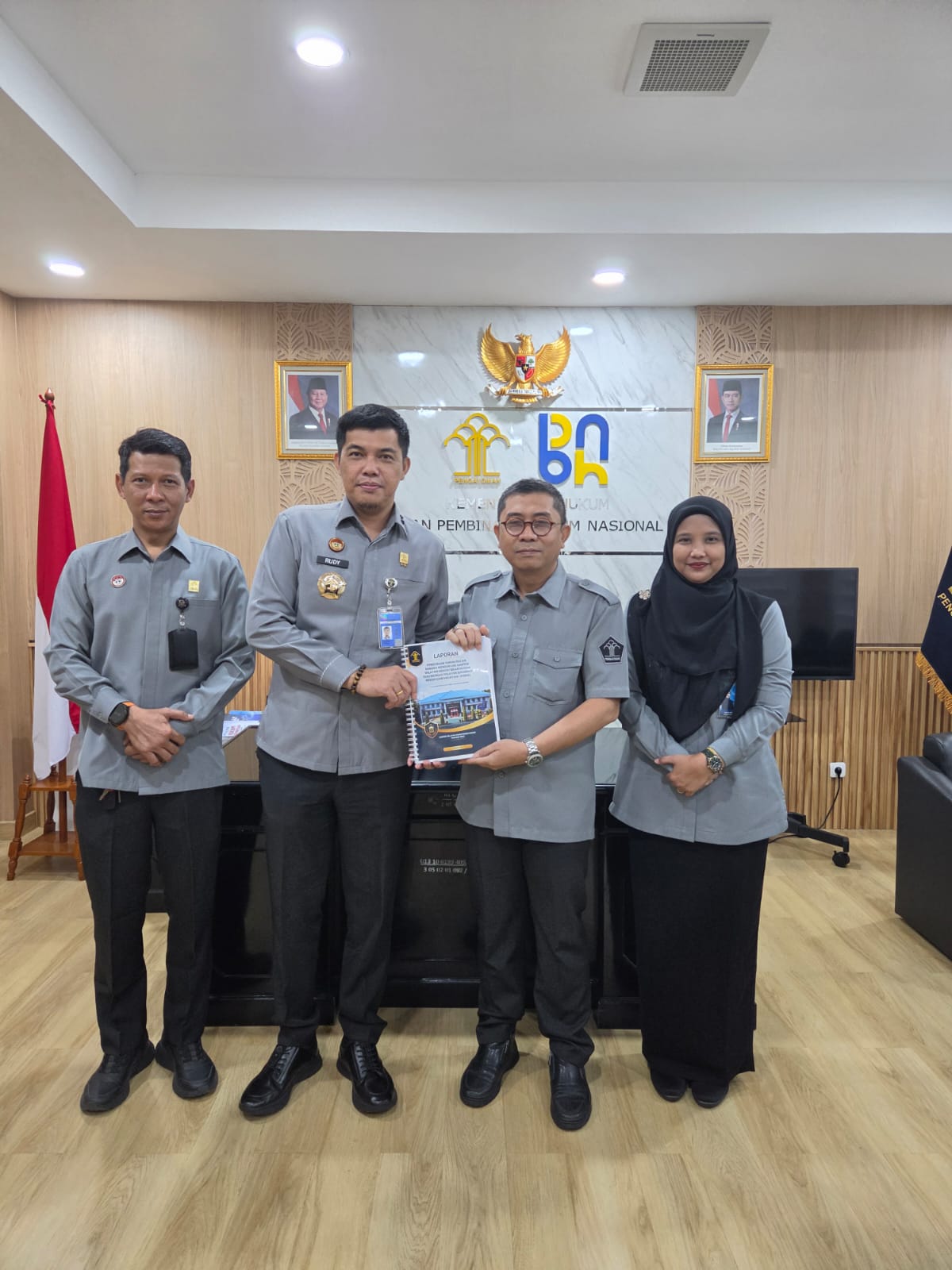 Kanwil Kemenkum Riau Kenalkan Sejumlah Inovasi Pembinaan Hukum