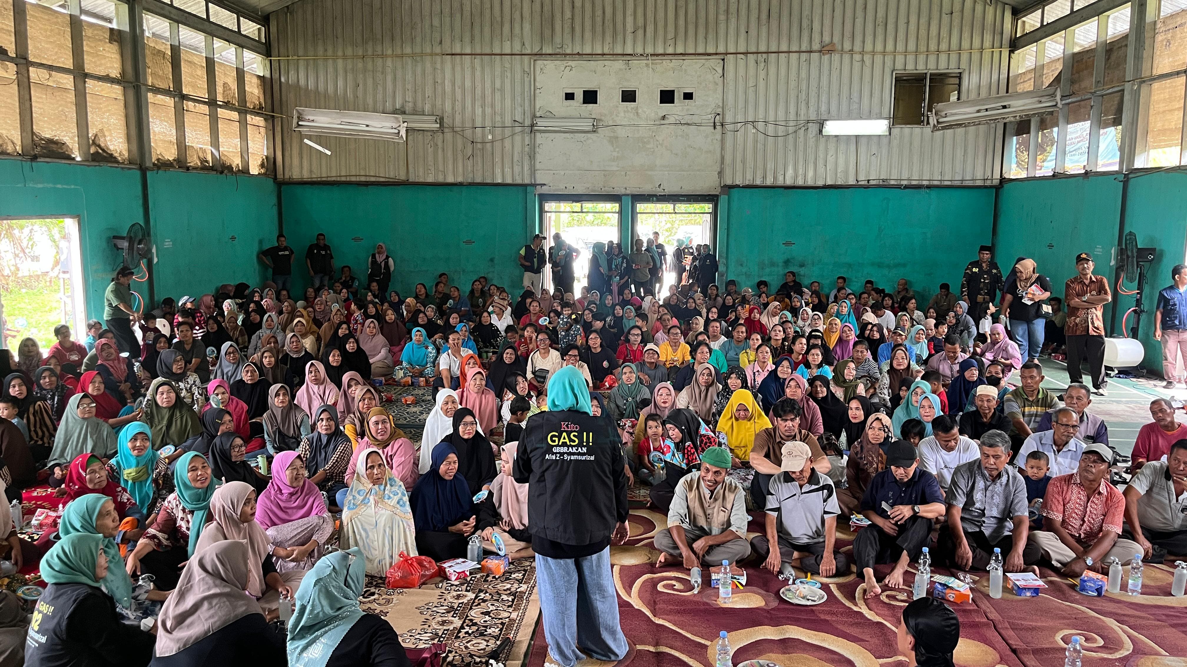 Kampanye di Minas, Afni: Saya Tak Mau Mengobral Janji Bapak/Ibu