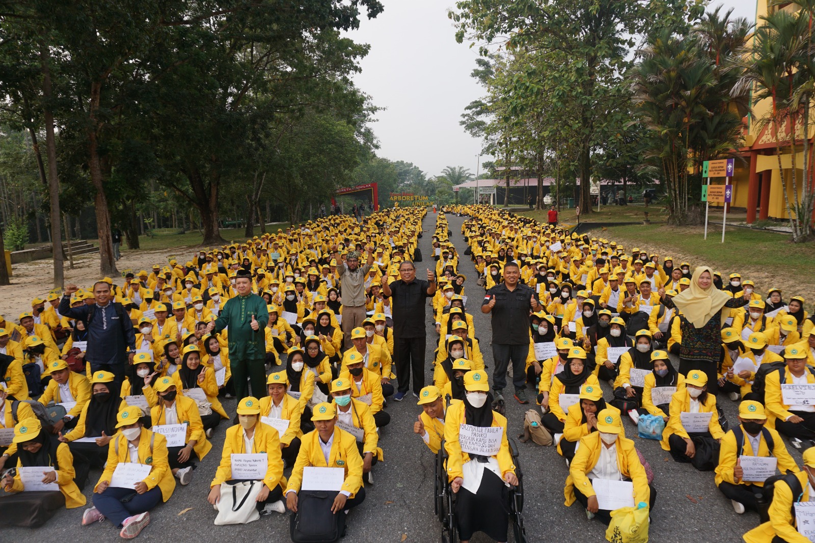Ribuan Mahasiswa Baru Unilak Ikuti PKKMB