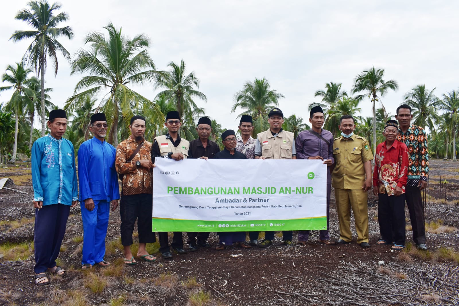 Laznas IZI Launching Program Pembangunan Mesjid di Pedalaman Meranti