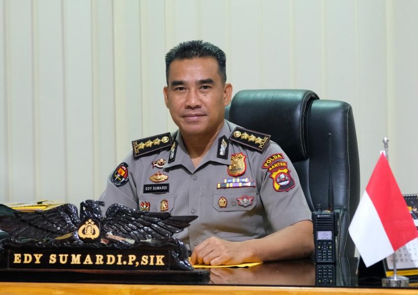 Kombes Pol Edy Sumardi Dipromosikan Jabatan Dirpamobvit Polda Banten