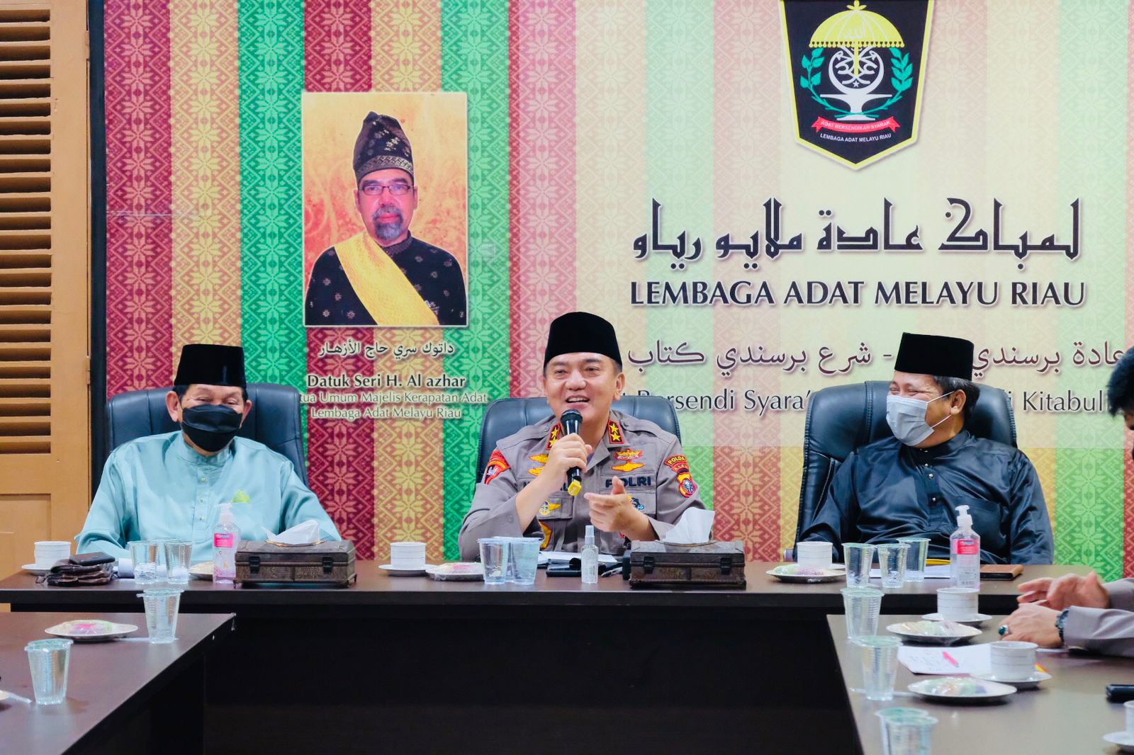 Silaturahmi ke LAM Riau, Irjen Iqbal: Saya Butuh Support dan Dukungan Doa