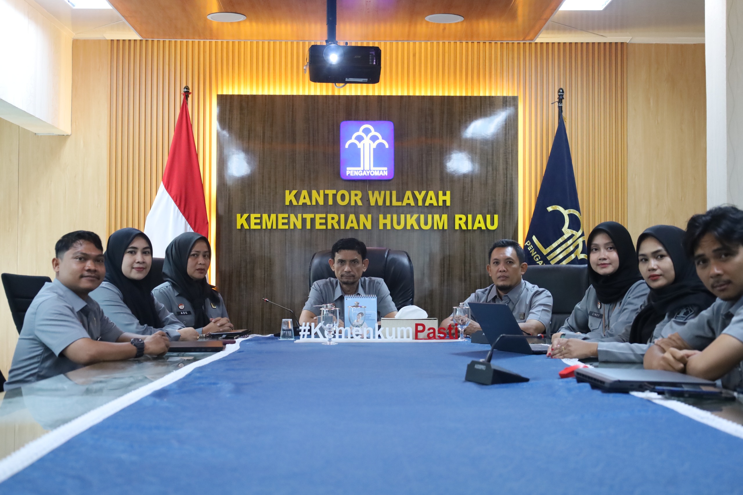 Perkuat Manajemen ASN, Kanwil Kemenkum Riau Dorong Pengelolaan SDM Berbasis Merit dan Kompetensi
