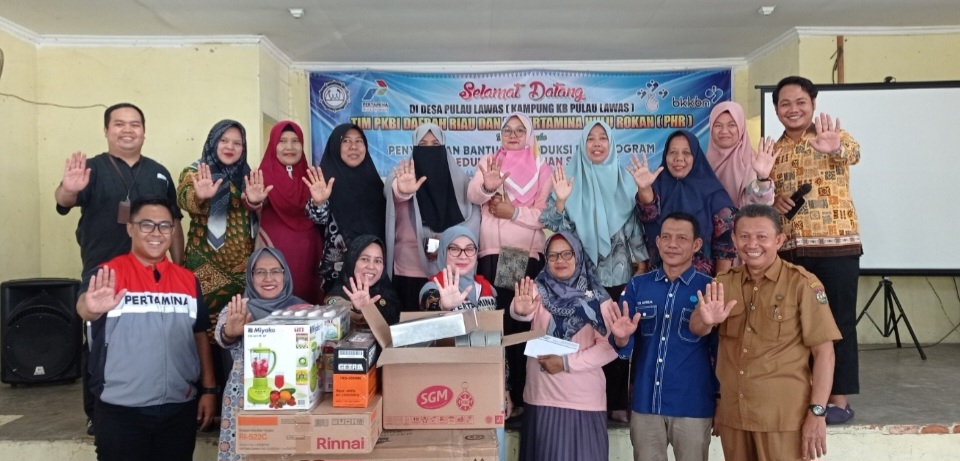 Cegah Stunting, PHR Salurkan Alat Produksi Makanan Tambahan bagi Masyarakat Riau