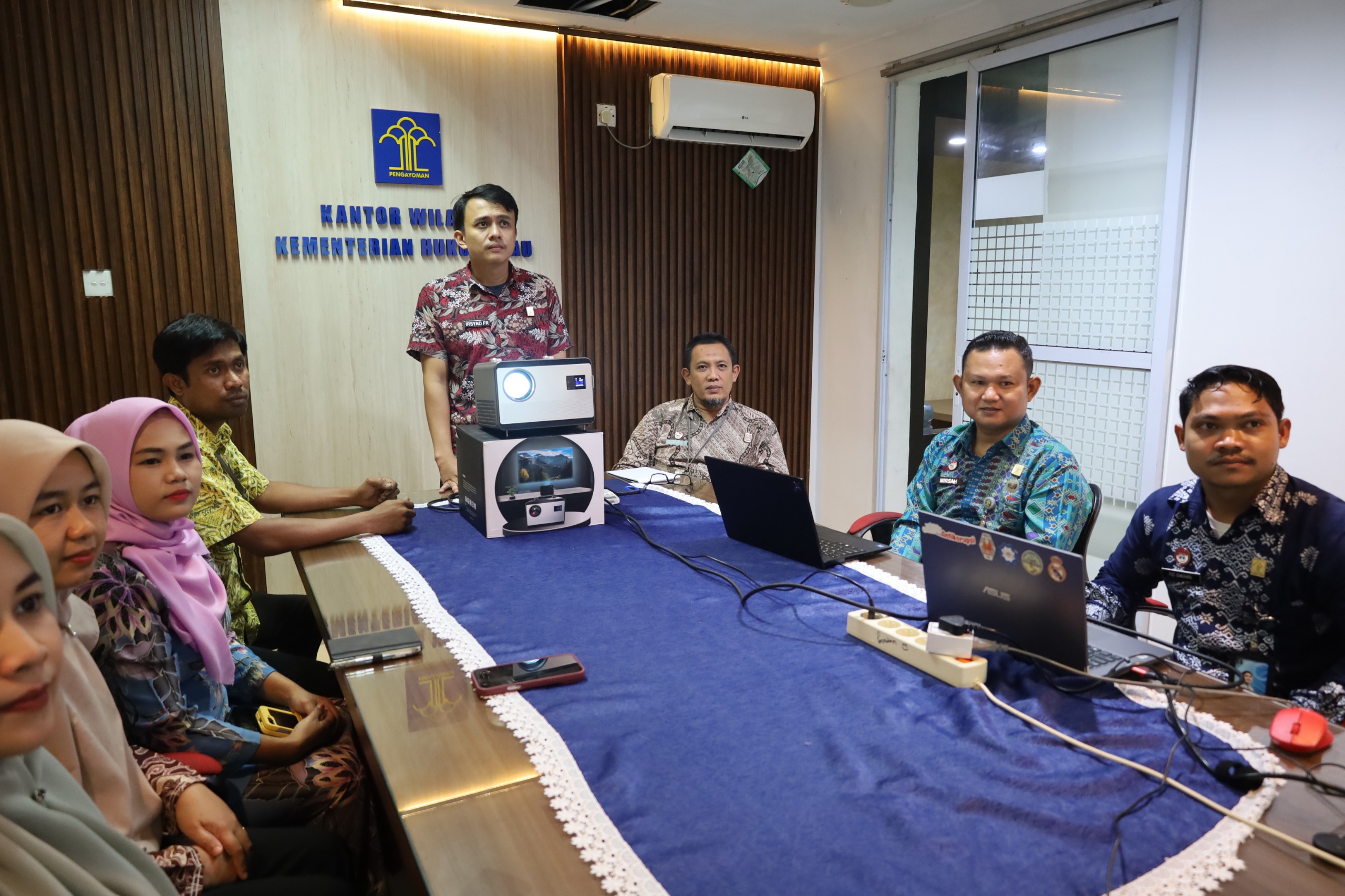 Kanwil Kemenkum Riau Tingkatkan Manajemen ASN