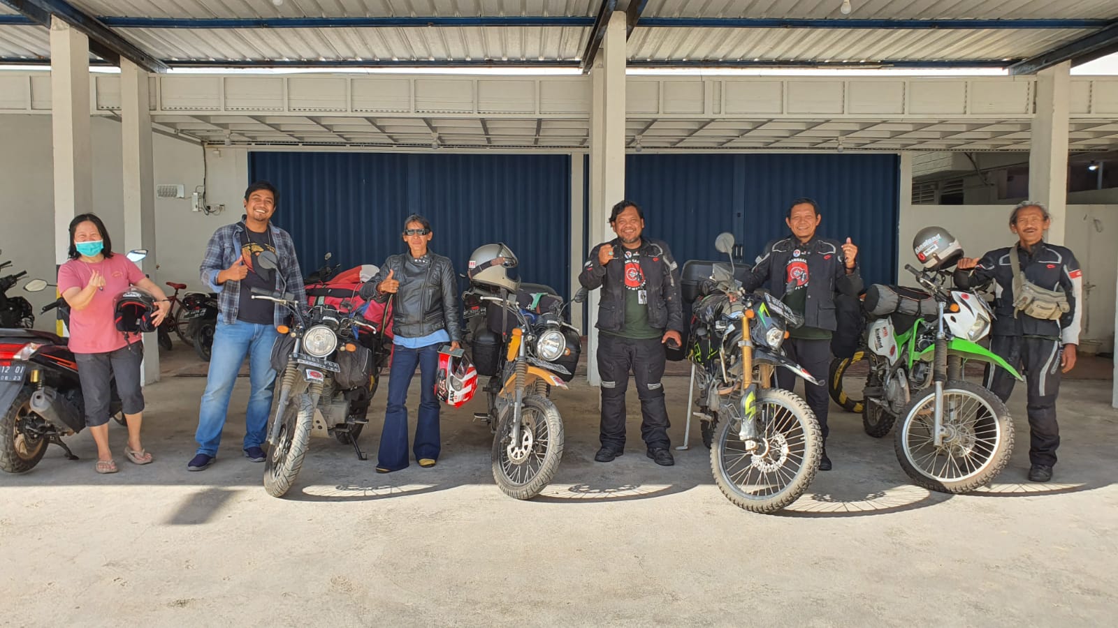 Tinggalkan Sumatera, Tim JKW-PWI Bersiap Menyeberang ke Kalimantan