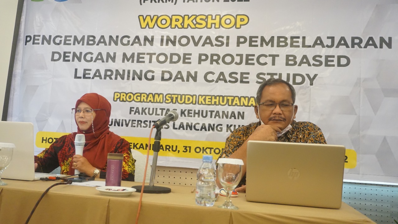 Workshop Pengembangan Inovasi Pembelajaan, Fahutan Unilak Hadirkan Guru Besar IPB University