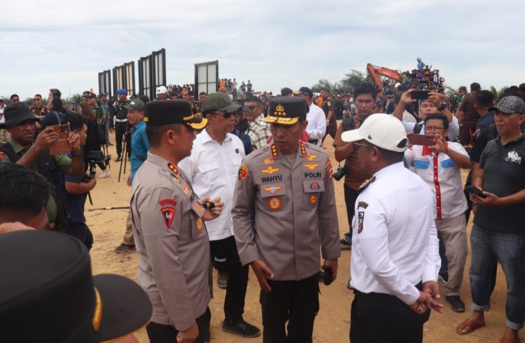 Kapolda Riau Komitmen Tindak Tegas Cukong Perambah Kawasan Hutan di TNTN