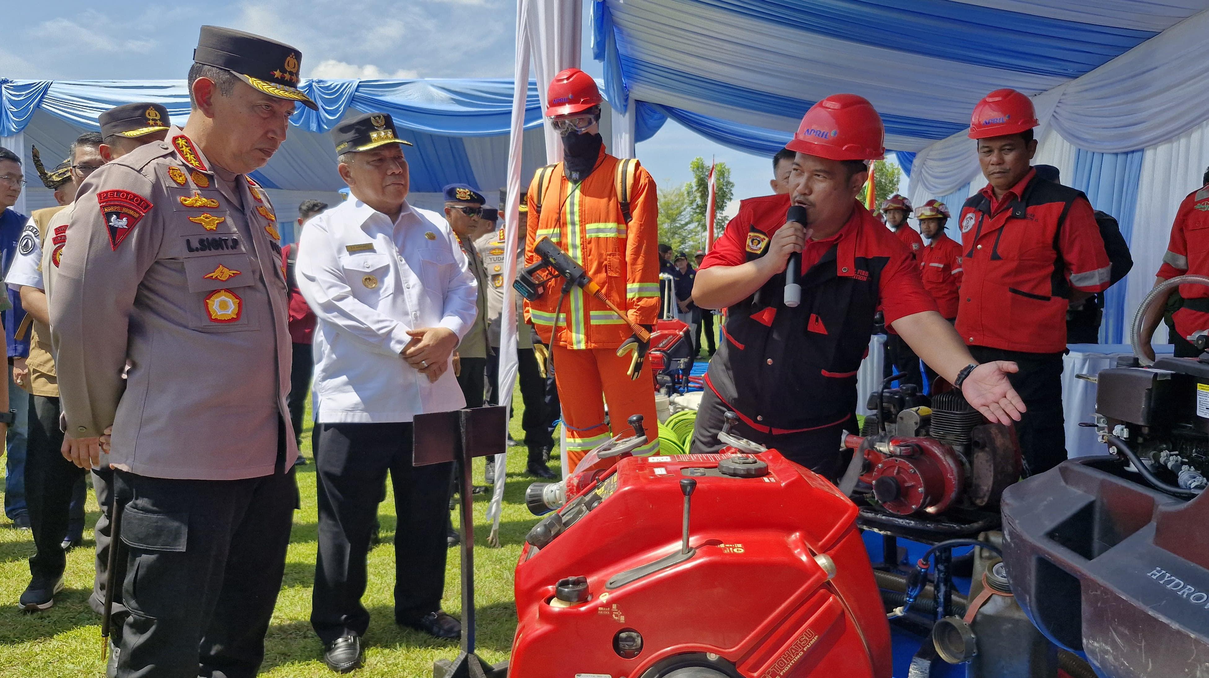 Perkuat Kesiapsiagaan Pencegahan Karhutla di Ria Kapolri: Jaga Sinergitas dan Kolaborasi