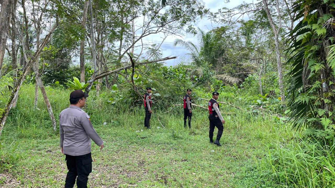 Jaga Kamtibmas dan Cegah Karhutla, Polres Siak Patroli C3 di Sejumlah Titik Rawan