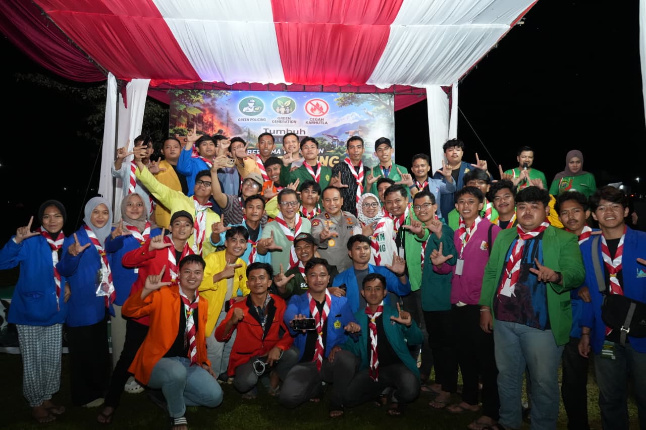 Bersatu di Rimbang Baling, Mahasiswa, Polri dan Intelektual Perkuat Gerakan Cegah Karhutla dan Narkoba di Riau