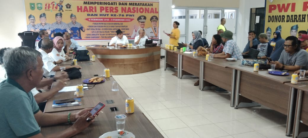 Persiapan Konferprov XV PWI Riau Sudah 90 Persen