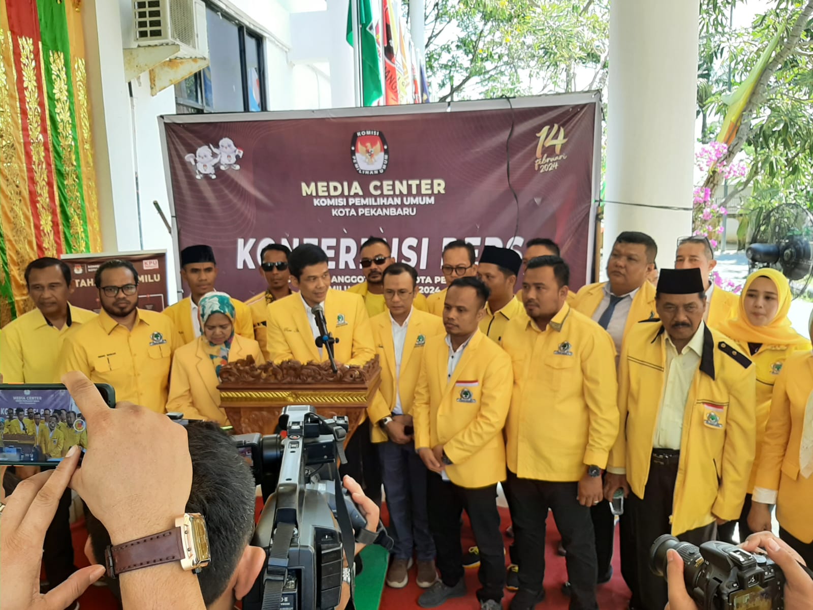 Targetkan 9 Kursi DPRD Pekanbaru, Roni: Insya Allah, Golkar Menang Rakyat Senang