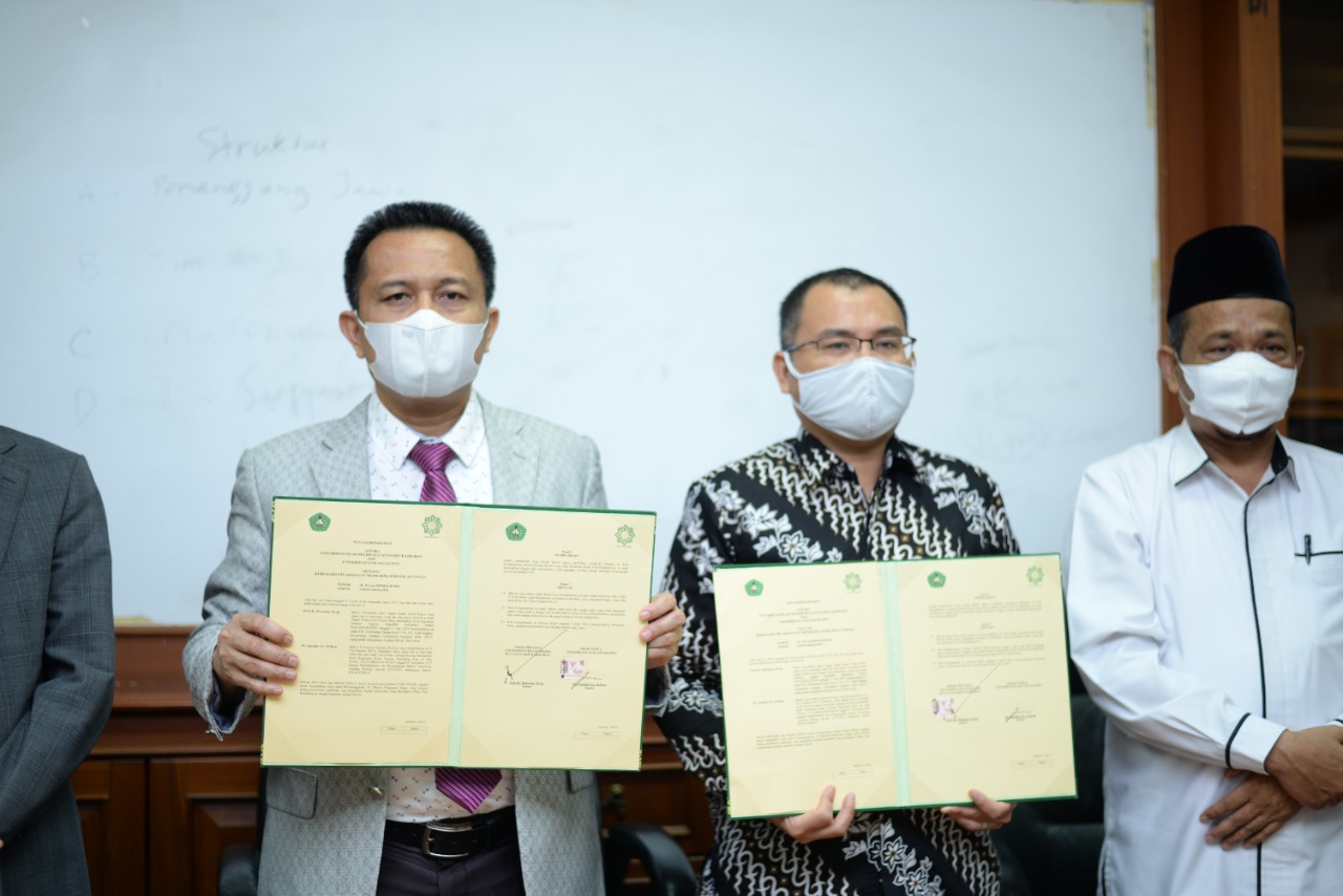Majukan Pendidikan di Riau, Unilak dan UIN Suska Jalin Kerjasama
