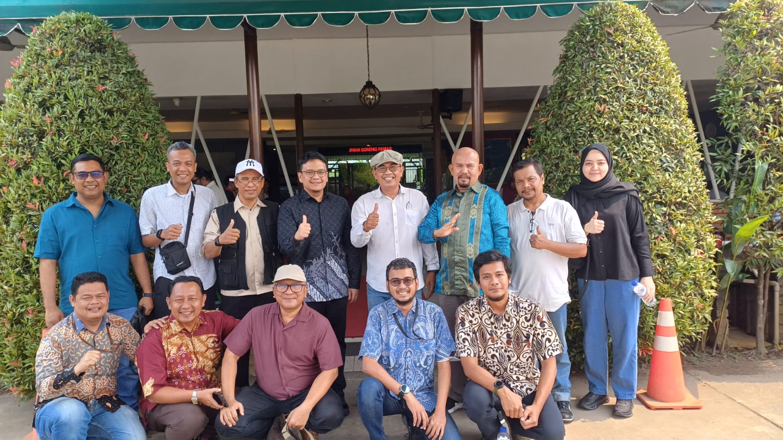 Perkenalkan Diri ke PWI, Fikri Pardian: Hubungan PHR dengan Media Harus Terjalin Seperti Saudara