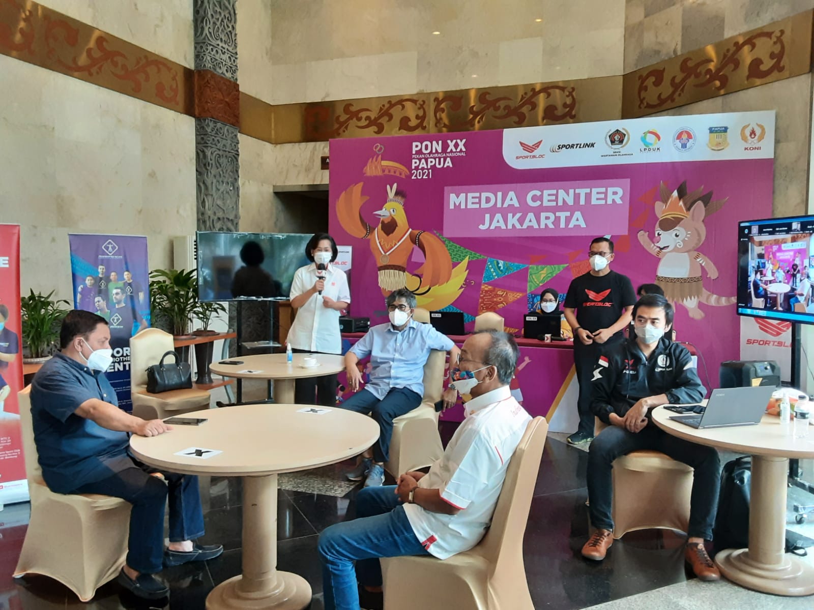 Media Center Jakarta PON XX Papua Resmi Dibuka, Atal: Ini Pengabdian Pers untuk Olahraga Nasional