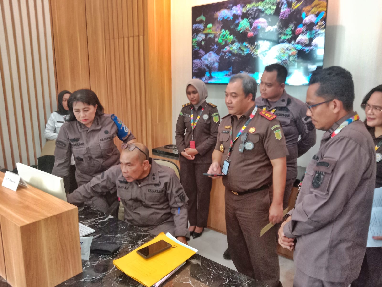 Aswas Kejati Riau Inspeksi Umum dan Khusus di Kejari Siak