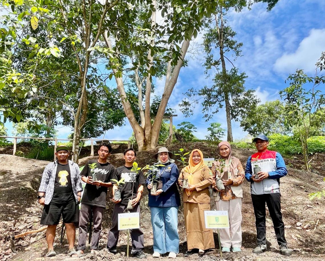 Kick-Off Program GROW: SKK Migas Sumbagut Bersama KKKS EP Lirik Field Bergerak untuk Restorasi Lingkungan