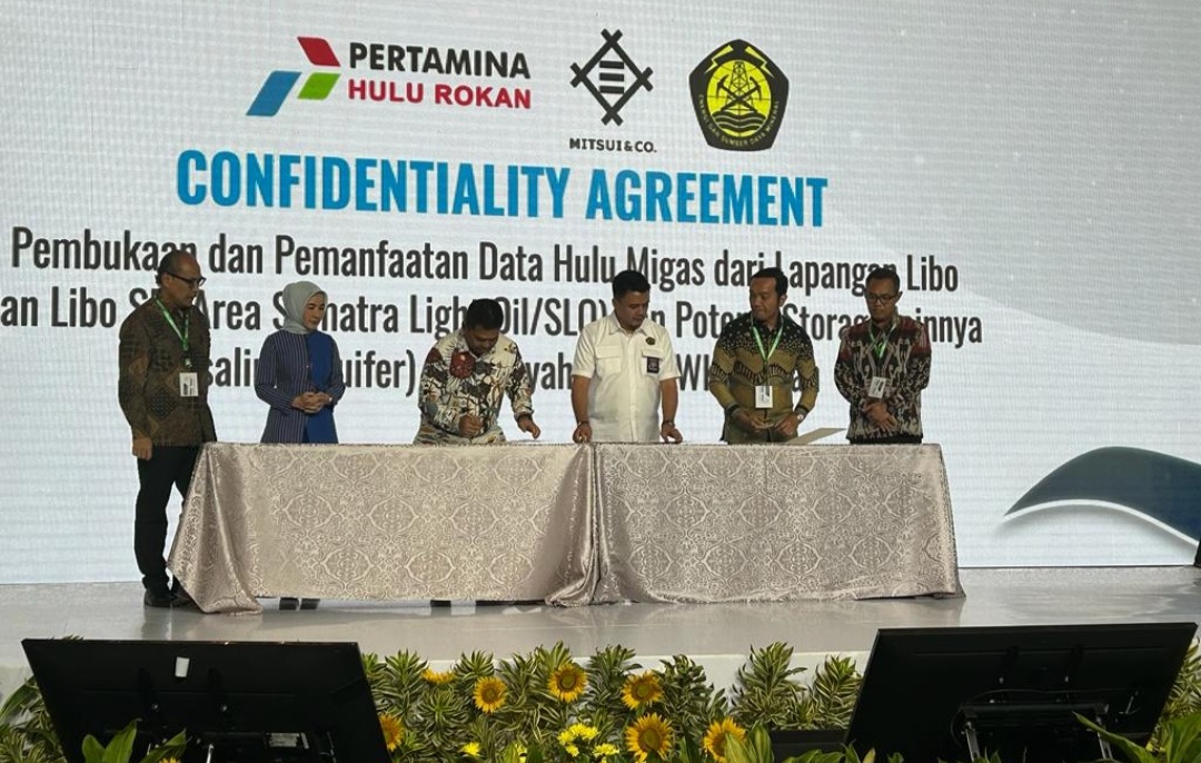 Dalam Rangka Studi CCS dan CCUS, PH dan Mitsui & Co Ltd Tandatangani Perjanjian Kerahasiaan Izin Pemanfaatan Data
