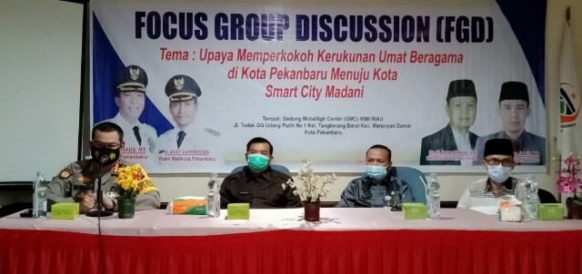 Penyejuk Toleransi Antar Umat di Kota Pekanbaru, Kapolresta: Tokoh Lintas Agama Jadi Garda Terdepan