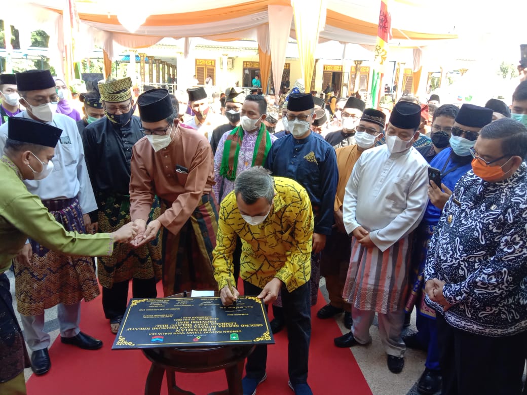 Sentra Budaya dan Ekonomi Kreatif Melayu, Menparekraf: Harus Jadi Penyemangat Kebangkitan Ekraf Riau