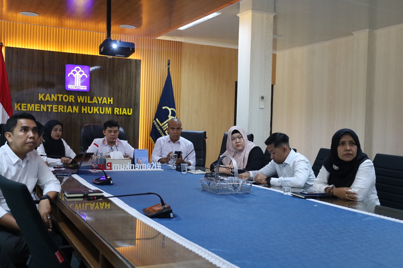 Kemenkum Riau Perkuat Sinergi Pemberi Bantuan Hukum