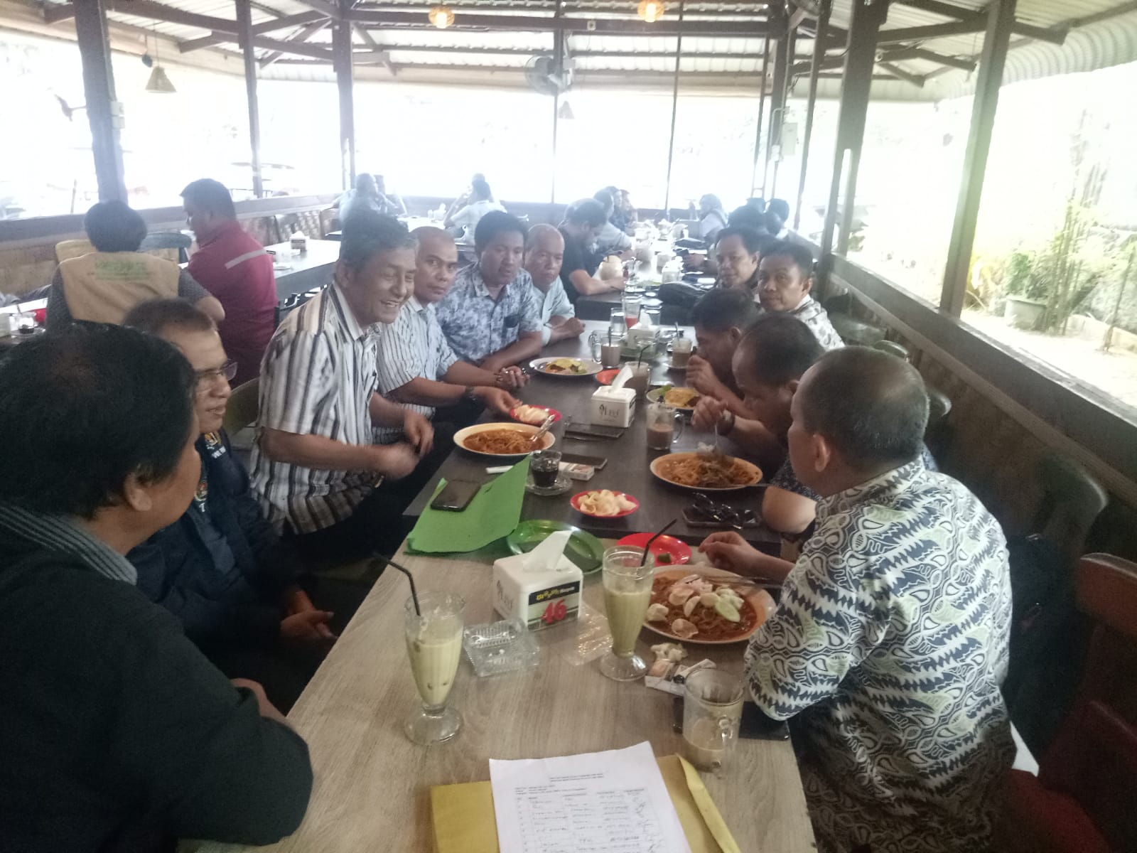 Silaturahmi dengan Wartawan Mitra FPK Riau, Fachri Yasin: Berita yang Terbit Disebarluaskan Secara Nasional