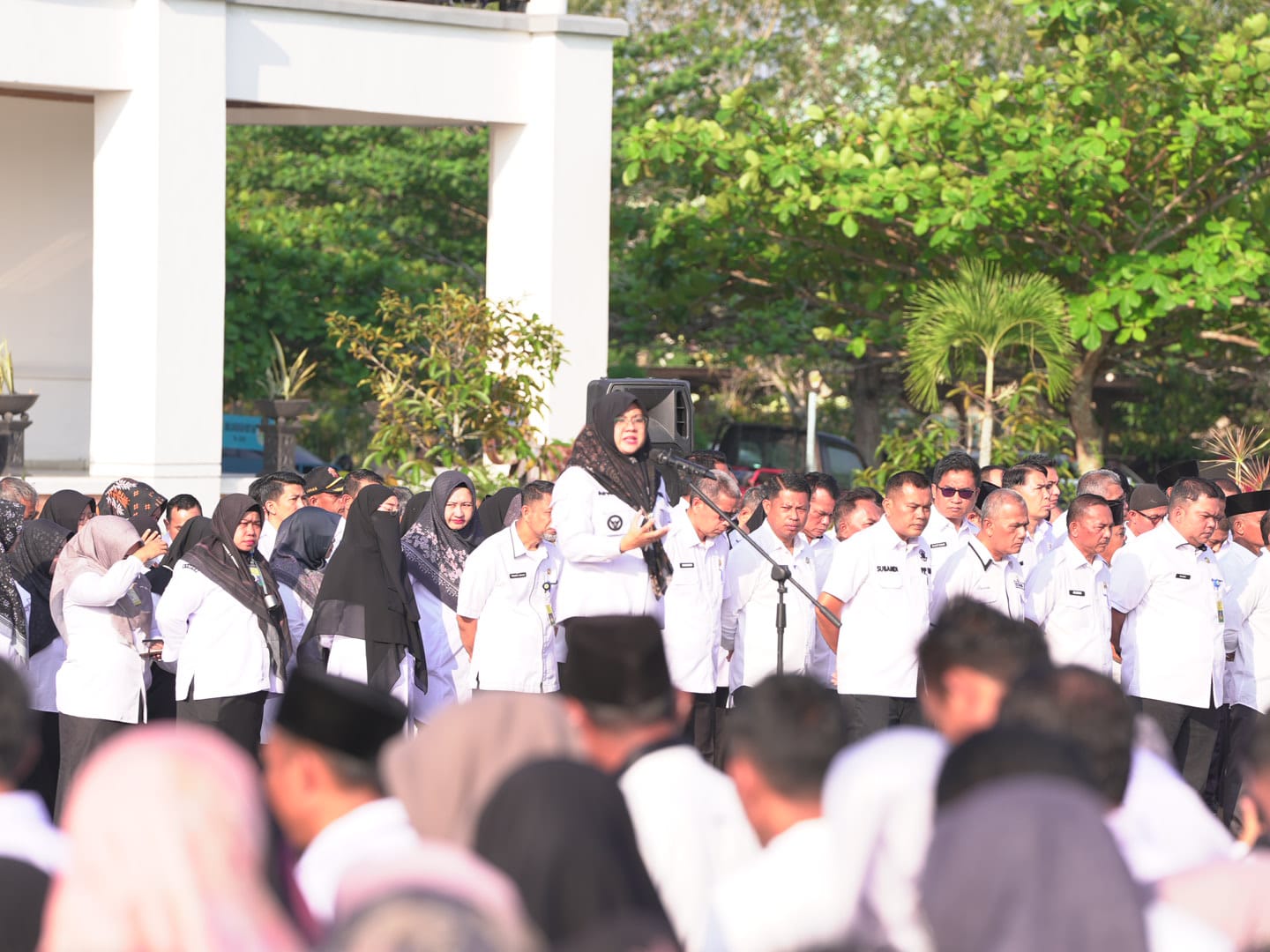 Apel Perdana Pasca Lebaran, Afni: Kita Wajib Survive dalam Kondisi Apapun