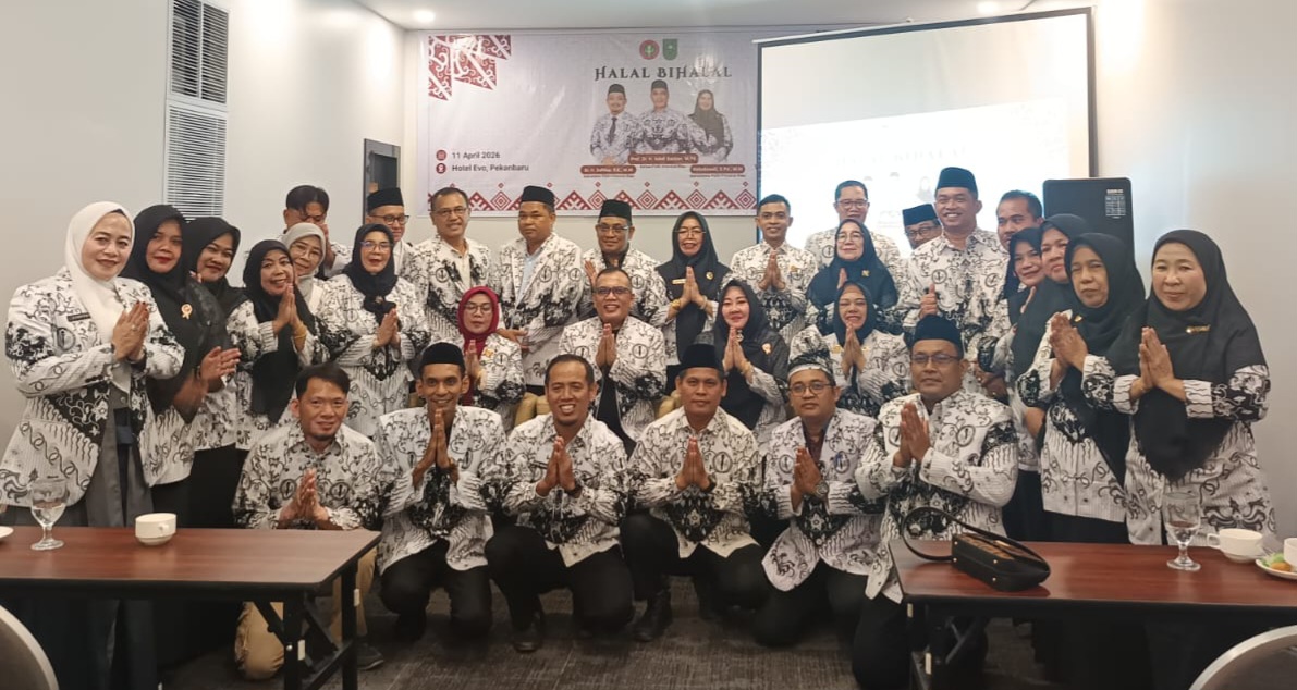 Halal bi Halal PGRI Riau, Adolf Bastian: Mari Kita Perbarui Niat