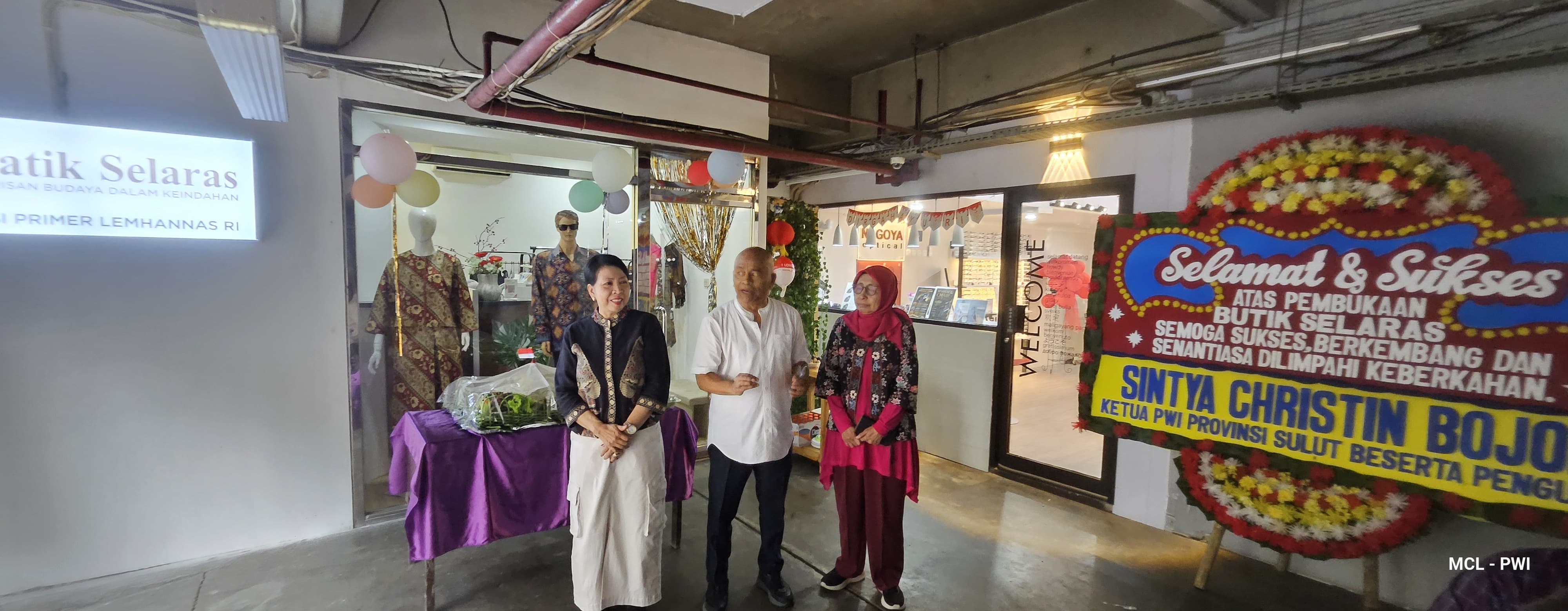 Butik Selaras Resmi Dibuka, Atal S Depari: Memiliki Arti Positif dan Sejalan dengan Nilai-Nilai Wartawan