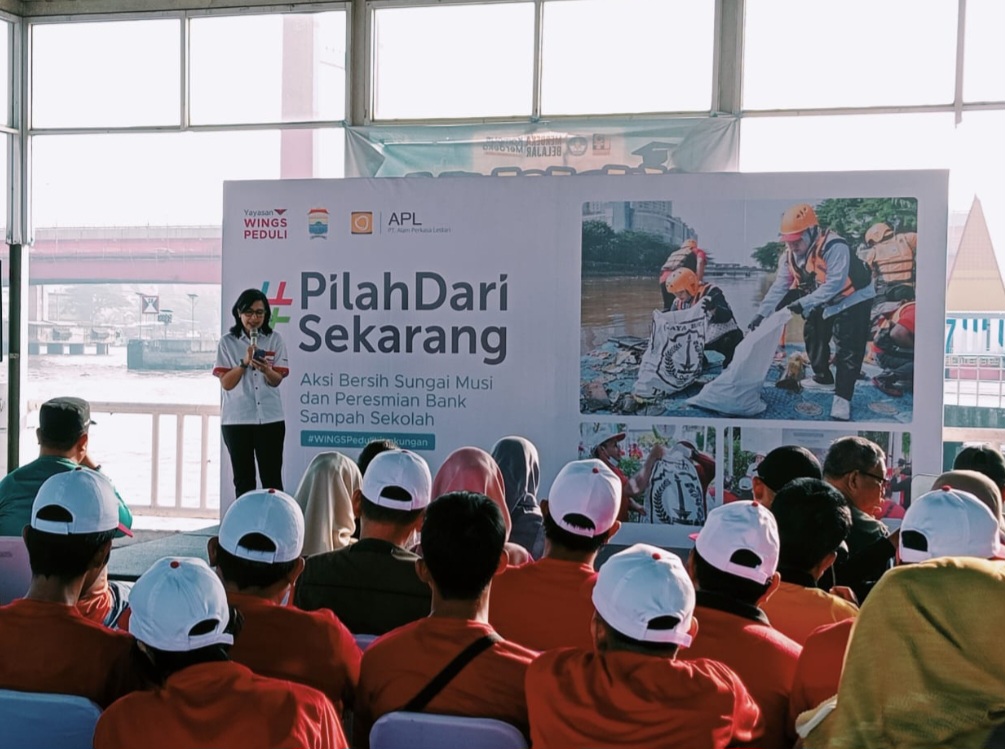 Yayasan WINGS Peduli Resmikan Tiga Bank Sampah Sekolah di Tiga Kelurahan Berbeda