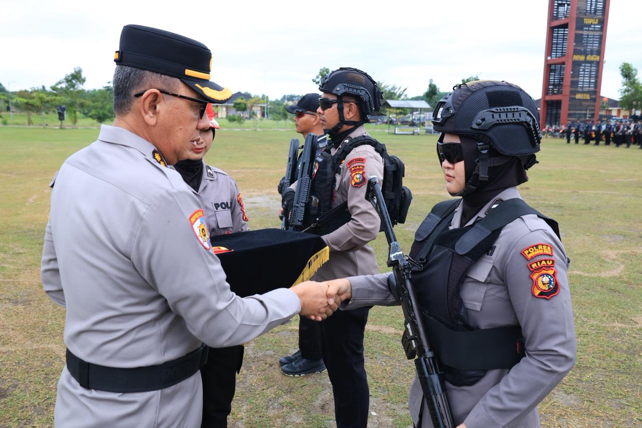Polda Riau Resmi Tutup Pelatihan Tim RAGA Gelombang II 2026