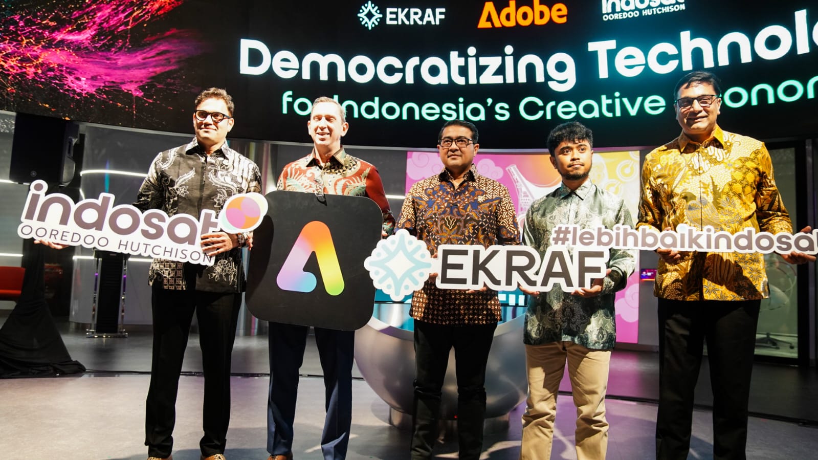 Indosat, Adobe dan Kemenekraf Berkolaborasi Ubah Kreativitas Jadi Peluang Nyata, Kreator Bersiaplah!