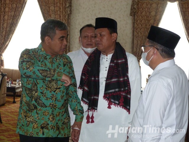 Silaturrahim Ke Ponpes UAS, Suhardiman Amby Dampingi Kunjungan Sekjen Gerindra Ahmad Muzani