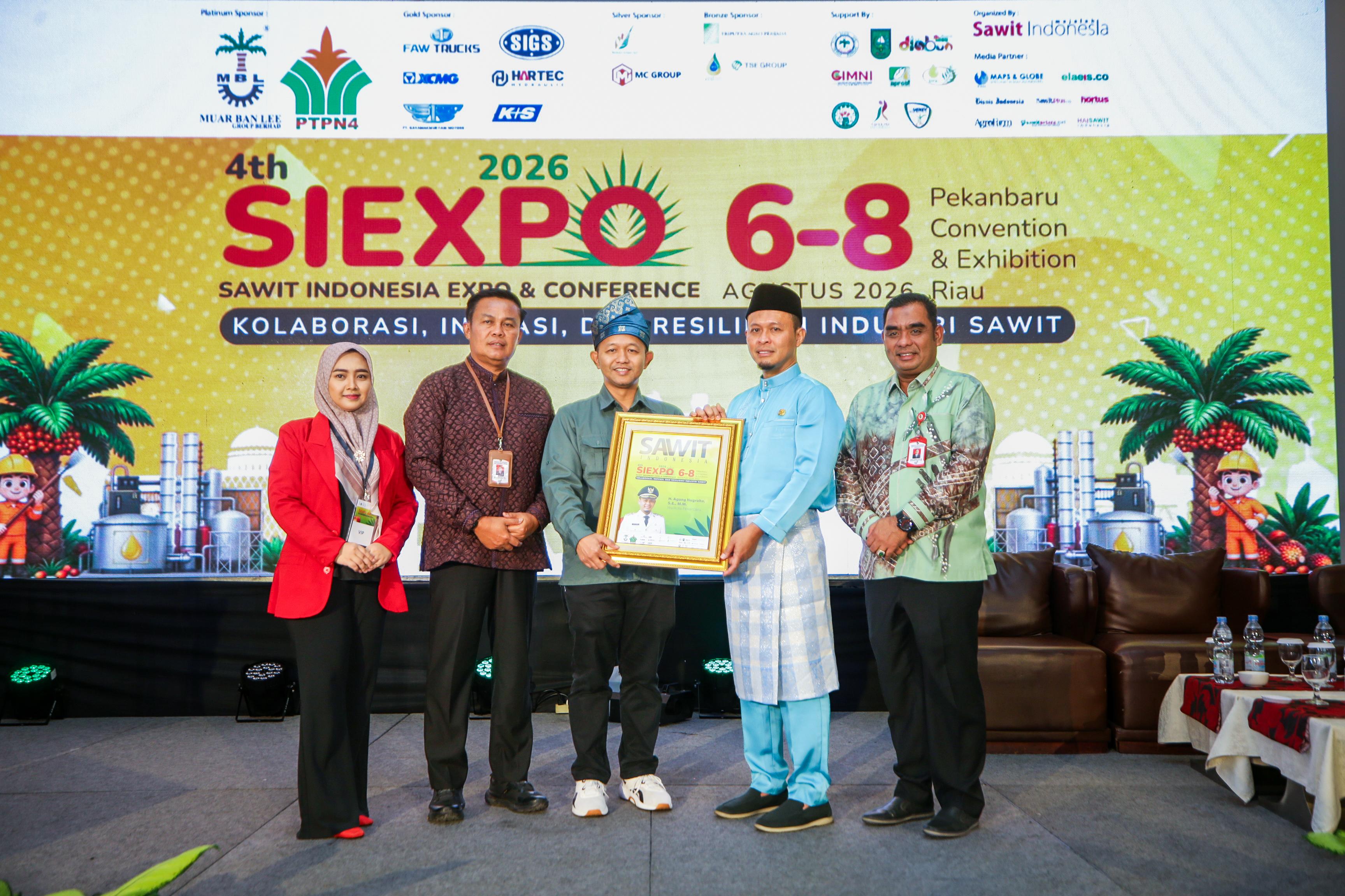 Agung Nugroho: SIEXPO 2026 Perkuat Ekosistem Industri Sawit dan Pariwisata Pekanbaru