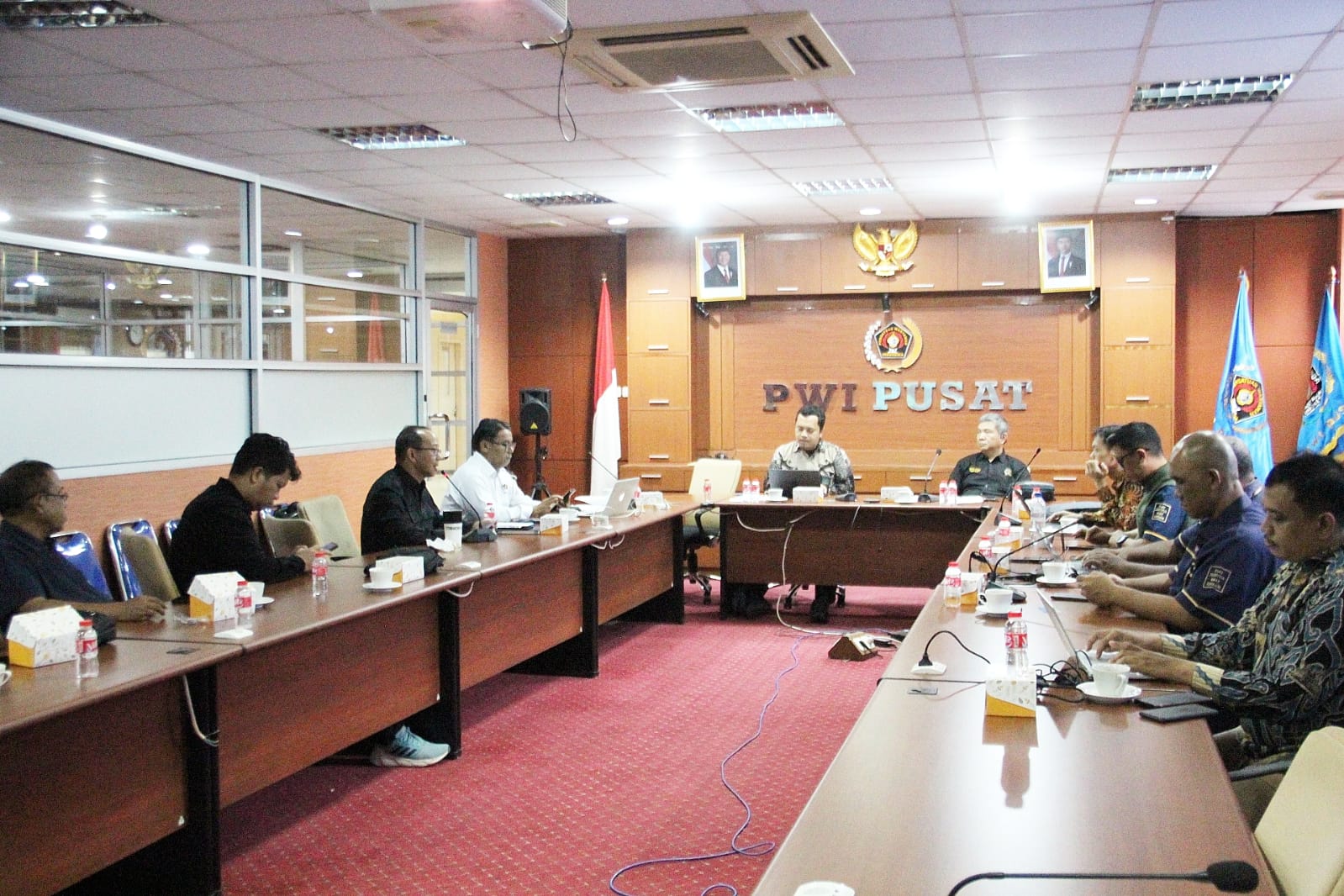 PWI Pusat dan Mahkamah Agung Bahas Pedoman Media Massa dan Media Sosial Peradilan