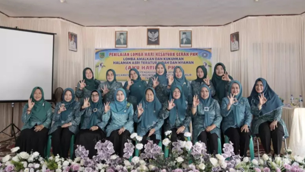 PKK Rohil Utus Tanah Putih Tanjung Melawan Ikuti Lomba PAARADI Tingkat Provinsi