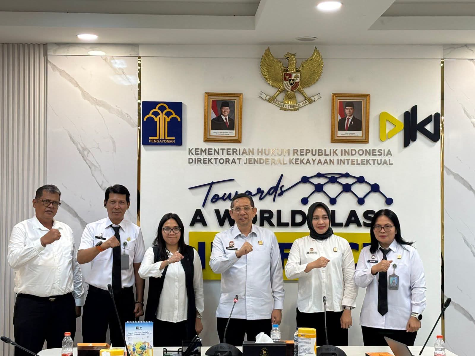 Bangun Ekosistem Inovasi, Kemenkum Riau Koordinasikan Penguatan Tata Kelola Sentra KI dengan DJKI