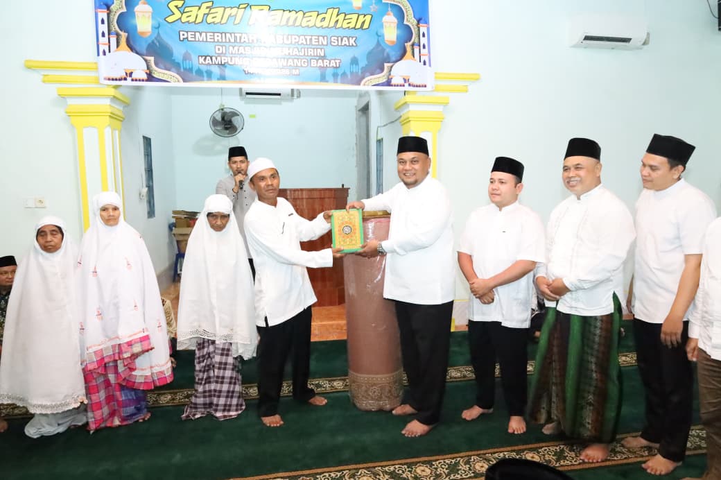 Safari Ramadhan Pemkab Siak di Tualang, Wabup Ajak Masyarakat Dukung Program Pemerintah