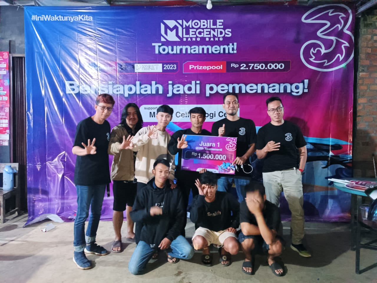 Tri Gelar Turnamen Mobile Legend di Lampung Barat