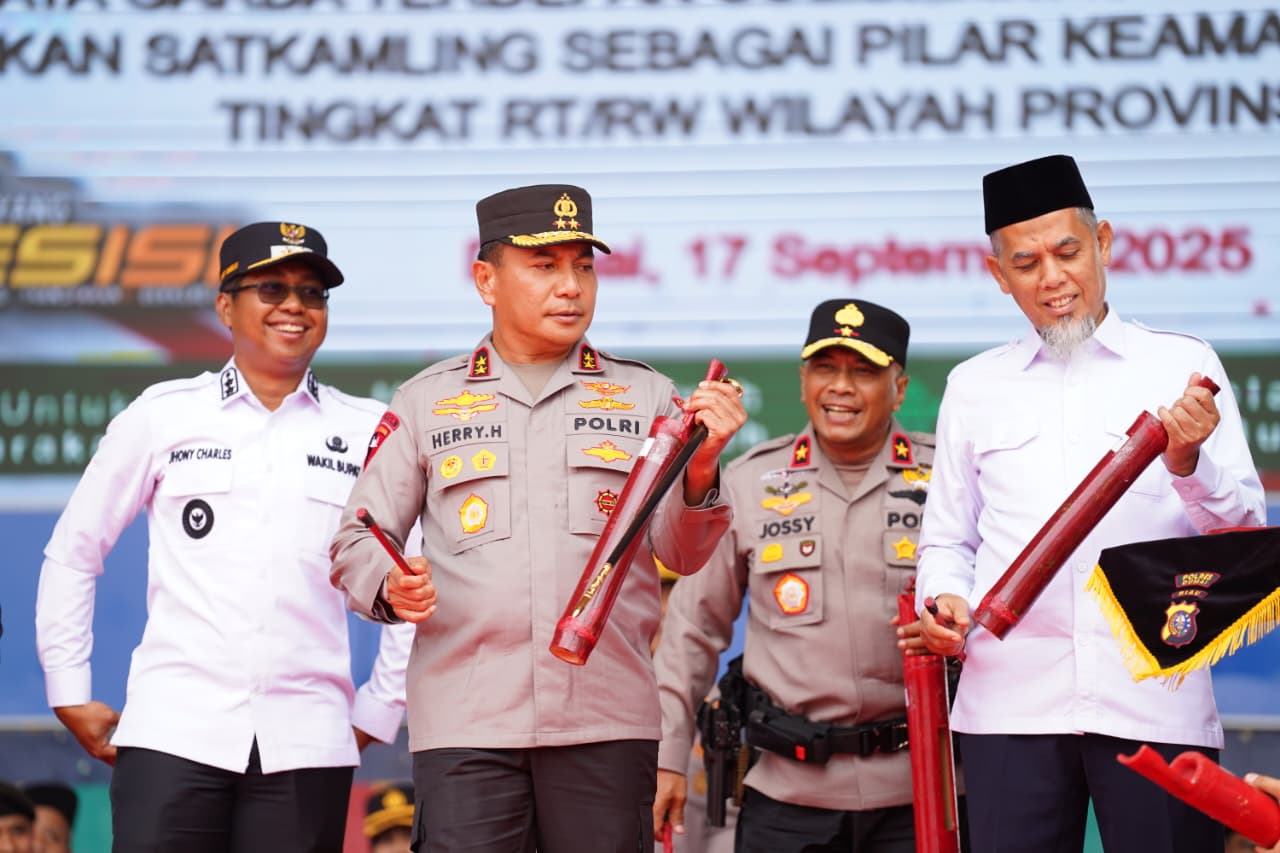 Apel Green Satkamling di Dumai, Kapolda Riau: Kita Sedang Membangun Paradigma Baru